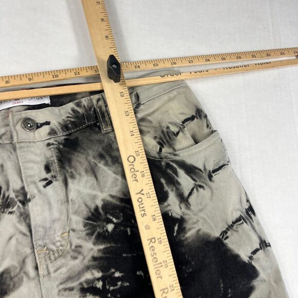 Tommy Hilfiger Womens Straight Leg Jeans Tie Dye Streetwear Grunge 90s Y2K 12 - Picture 8 of 12